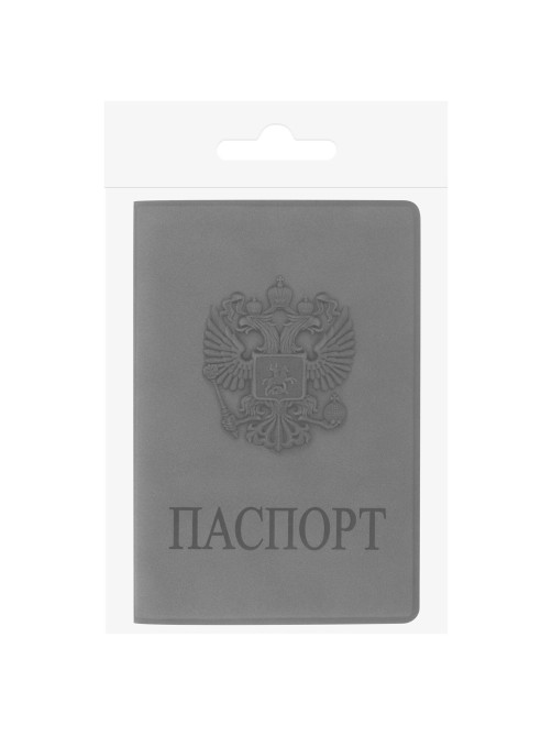 Обложка для паспорта, мягкий полиуретан, 
