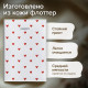 Обложка для паспорта натуральная кожа флоттер, принт 