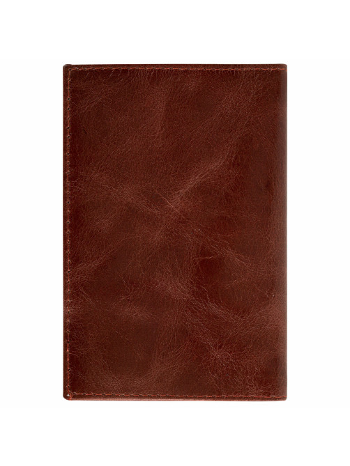 Обложка для паспорта натуральная кожа пулап, 