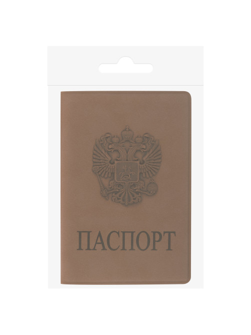 Обложка для паспорта, мягкий полиуретан, 