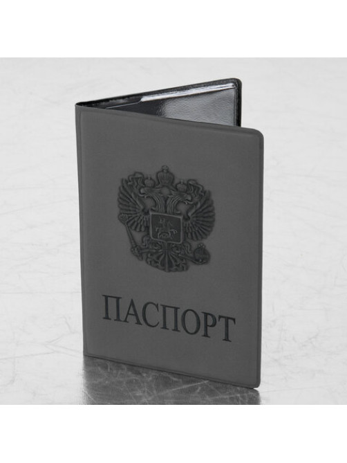 Обложка для паспорта, мягкий полиуретан, 