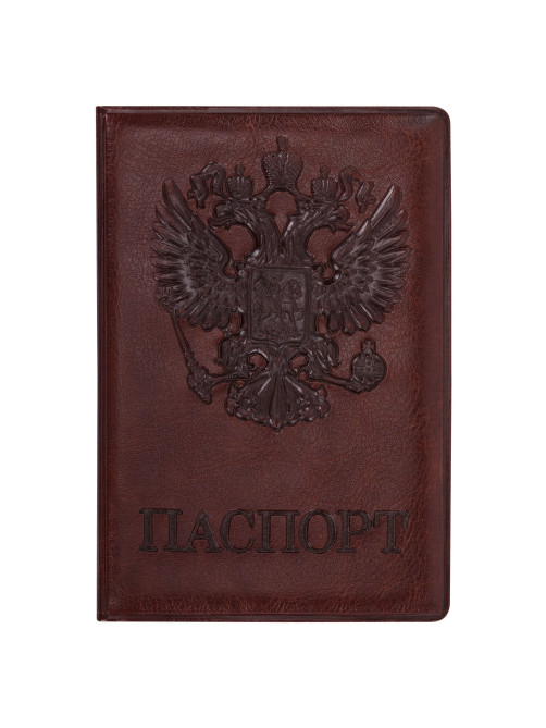 Обложка для паспорта STAFF, полиуретан под кожу, 