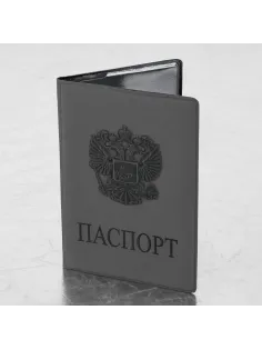 Обложка для паспорта, мягкий полиуретан, 