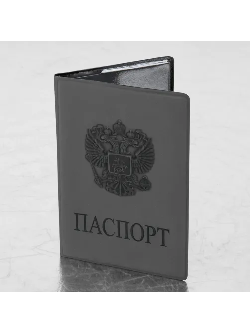 Обложка для паспорта, мягкий полиуретан, 