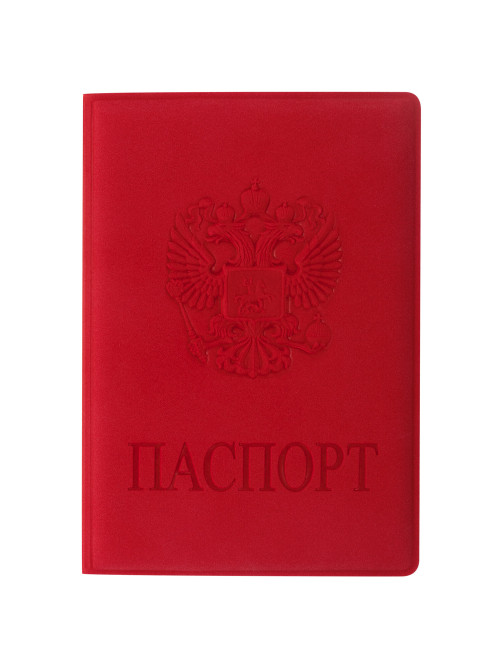 Обложка для паспорта, мягкий полиуретан, 