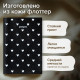 Обложка для паспорта натуральная кожа флоттер, принт 