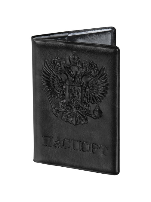 Обложка для паспорта STAFF, полиуретан под кожу, 