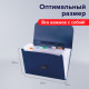 Папка-портфель пластиковая BRAUBERG 