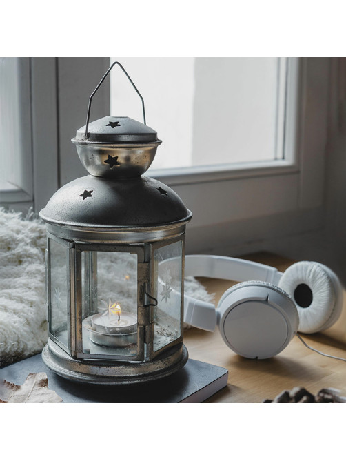 Свечи чайные Maxi Life, до 8 часов горения, вес 21 г, КОМПЛЕКТ 10шт., в гильзе, LAIMA, 609201