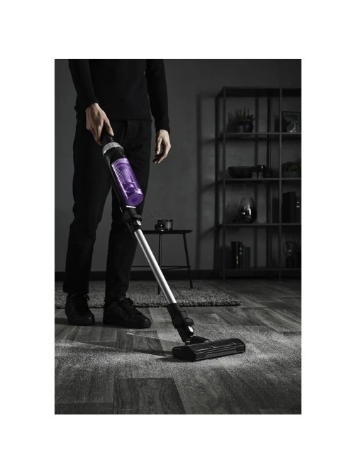 Пылесос вертикальный беспроводной TEFAL X-Nano Essential TY1129WO, потребляемая мощность 500 Вт, 0,4 л, черный, 7211004800
