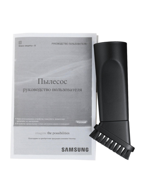 Пылесос SAMSUNG VCC4520S36/XEV, с контейнером, 1600 Вт, мощность всасывания 350 Вт, синий