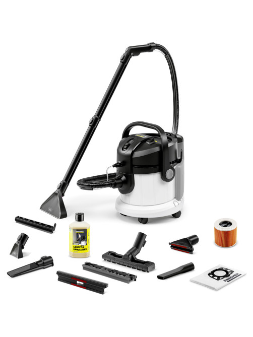 Пылесос моющий KARCHER SE 4 Plus, потребляемая мощность 1000 Вт, белый, 1.081-170.0
