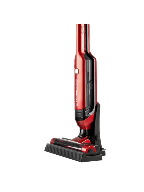 Пылесос вертикальный беспроводной BRAYER BR4264, потребляемая мощность 200 Вт, контейнер 0,5 л, красный