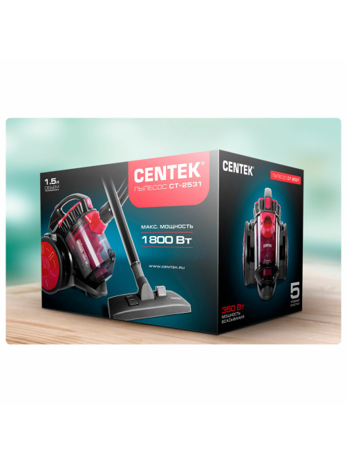 Пылесос CENTEK CT-2531 с контейнером 