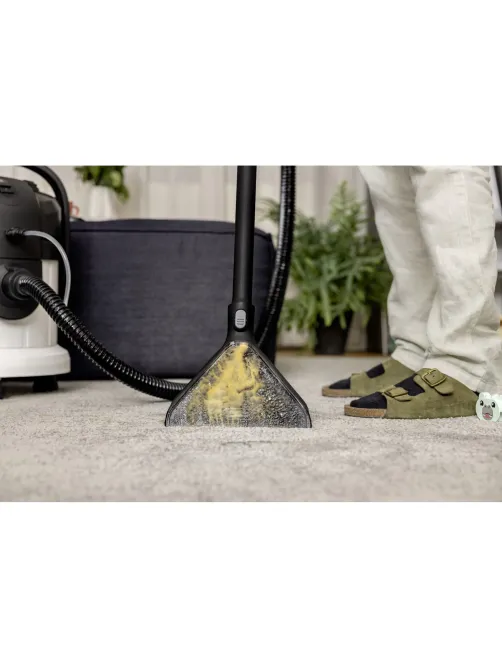 Пылесос моющий KARCHER SE 4, потребляемая мощность 1000 Вт, белый, 1.081-150.0