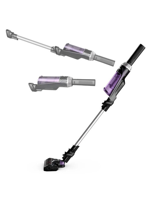 Пылесос вертикальный беспроводной TEFAL X-Nano Essential TY1129WO, потребляемая мощность 500 Вт, 0,4 л, черный, 7211004800