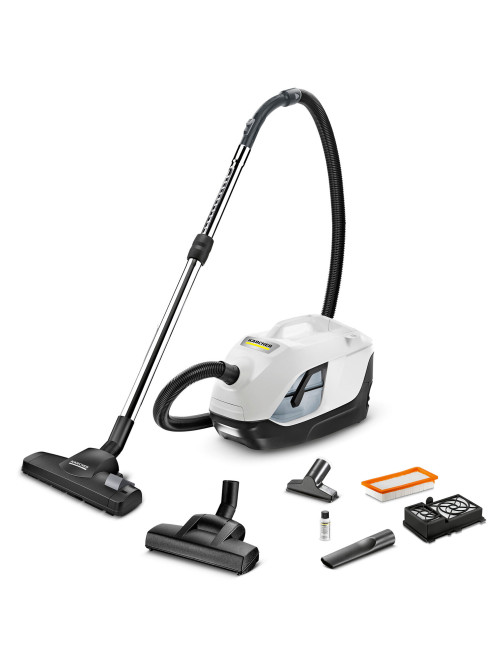 Пылесос KARCHER DS 6 Plus, с аквафильтром, 650 Вт, белый, 1.195-252.0