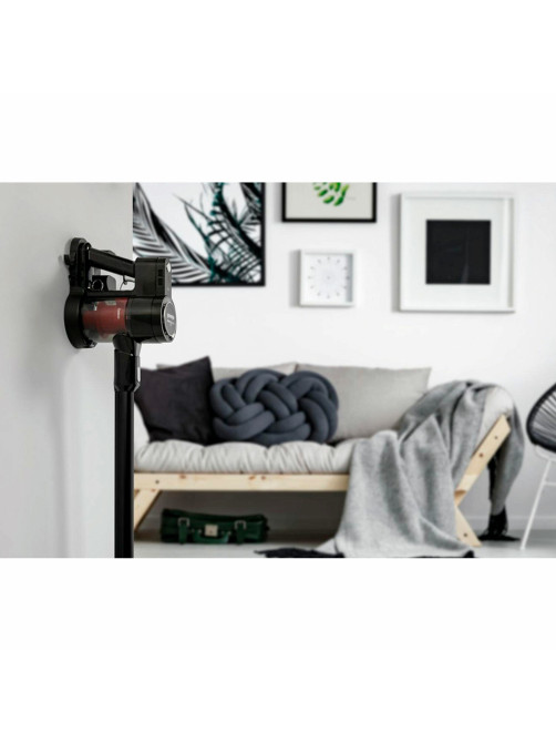 Пылесос вертикальный беспроводной GORENJE SVC216FMLBKII, 2 в 1, мощность 121 Вт, контейнер 0,5 л, черный