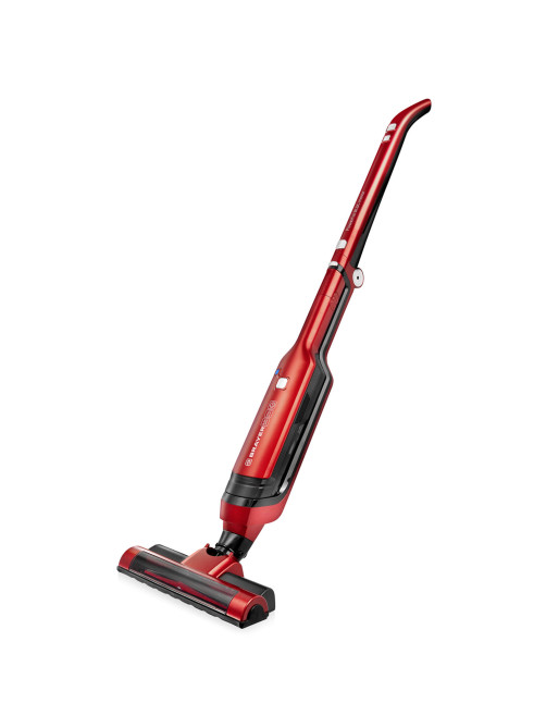 Пылесос вертикальный беспроводной BRAYER BR4264, потребляемая мощность 200 Вт, контейнер 0,5 л, красный