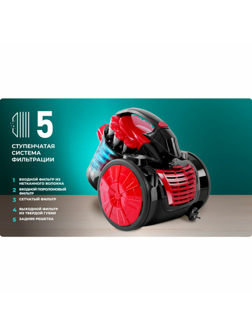 Пылесос CENTEK CT-2531 с контейнером 