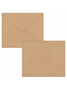 Конверты С3 (330х410 мм) КРАФТ, без клея, 90 г/м2, КОМПЛЕКТ 300 шт., треугольный клапан, 142755