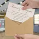 Конверты С6 (114х162 мм) КРАФТ, клей, 90 г/м2, КОМПЛЕКТ 1000 шт., треугольный клапан, 58211