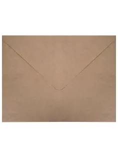 Конверты (290х390 мм) КРАФТ, без клея, 90 г/м2, КОМПЛЕКТ 500 шт., треугольный клапан, 102754