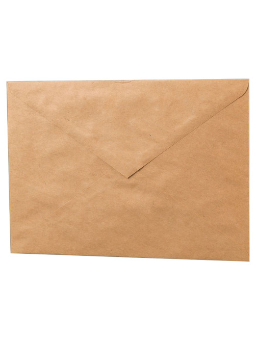 Конверты С5 (162х229 мм) КРАФТ, клей, 90 г/м2, КОМПЛЕКТ 1000 шт., треугольный клапан, 76423