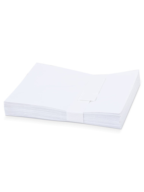 Конверты С4 (229х324 мм), без клея, 100 г/м2, КОМПЛЕКТ 500 шт., треугольный клапан, 02983