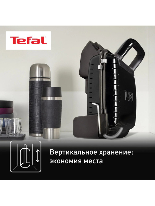 Электрогриль TEFAL GC305816, 2000 Вт, съемные панели, регулировка температуры, черный, 1500636334