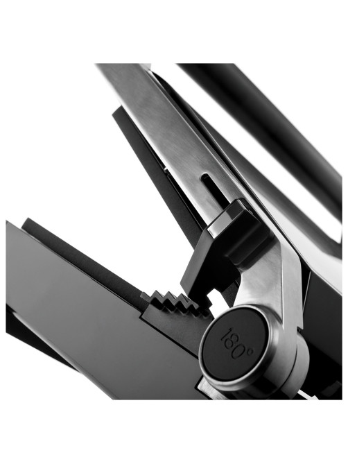 Электрогриль BRAYER BR2002, 2000 Вт, съемные панели, регулировка температуры, серебро/черный