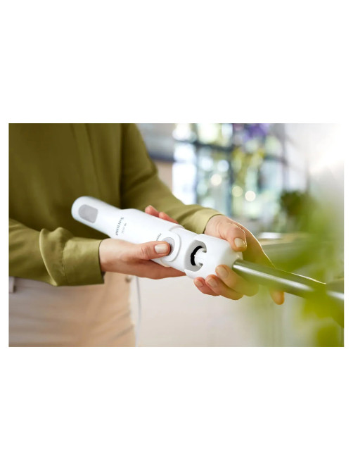 Блендер погружной PHILIPS HR2534/00, 650 Вт, 1 скорость, 1 насадка, стакан, белый