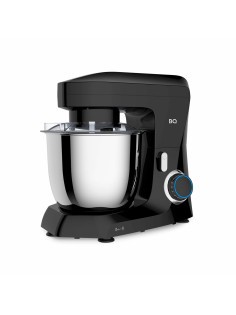 Миксер планетарный BQ (БИ-КЬЮ) MX342, 1600 Вт, 10 скоростей, 3 насадки, металлическая чаша 4,5 л, черный, 86195975