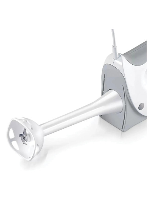 Миксер BOSCH MFQ 3540, 450 Вт, 5 скоростей, 2 венчика, 2 крюка для теста, стакан, белый, MFQ3540