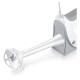 Миксер BOSCH MFQ 3540, 450 Вт, 5 скоростей, 2 венчика, 2 крюка для теста, стакан, белый, MFQ3540