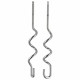 Миксер GORENJE M460CDC, 400 Вт, 5 скоростей, 2 венчика, 2 крюка для теста, белый, 7356