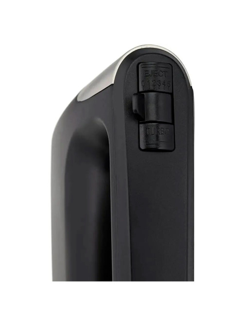 Миксер SCARLETT SC-HM40S23, 550 Вт, 5 скоростей, 2 венчика, 2 крюка для теста, черный