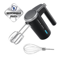 Миксер беспроводной POLARIS PHM 2024 CordLess, 200 Вт, 3 скорости, взбивание и перемешивание, черный, 55658