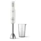 Блендер погружной PHILIPS HR2534/00, 650 Вт, 1 скорость, 1 насадка, стакан, белый