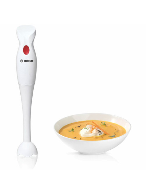 Блендер погружной BOSCH MSMP1000, 350 Вт, 1 скорость, 1 насадка, белый