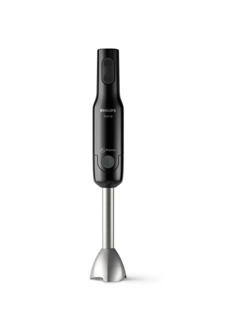 Блендер погружной PHILIPS HR2543/90, 700 Вт, 2 скорости, 3 насадки, стакан, черный