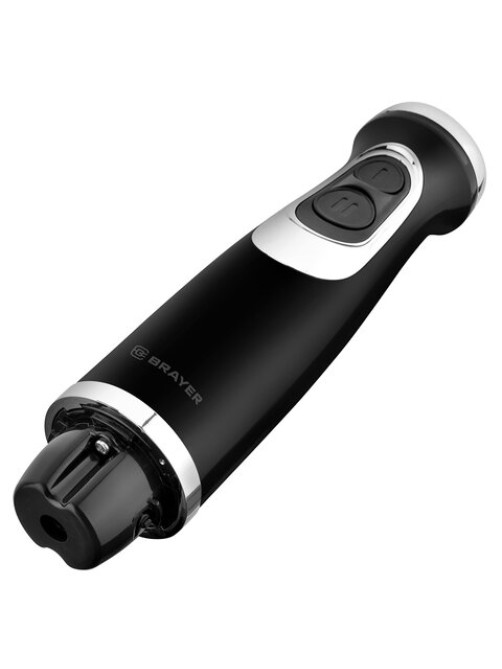 Блендер погружной BRAYER BR1249, 800 Вт, 2 скорости, 1 насадка, черный