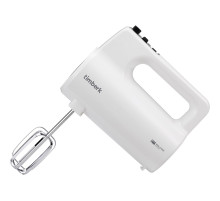 Миксер TIMBERK T-HM40S48, 700 Вт, 5 скоростей, 2 венчика, 2 крюка для теста, белый