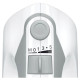 Миксер BOSCH MFQ 36480, 450 Вт, 5 скоростей, 6 насадок, стакан, белый, MFQ36480