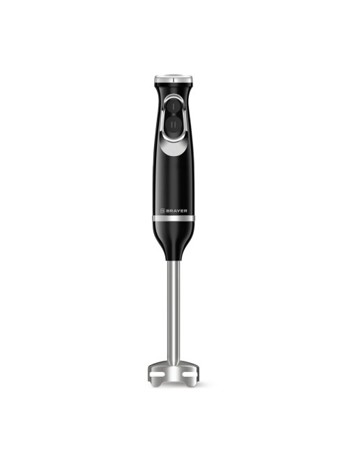 Блендер погружной BRAYER BR1249, 800 Вт, 2 скорости, 1 насадка, черный