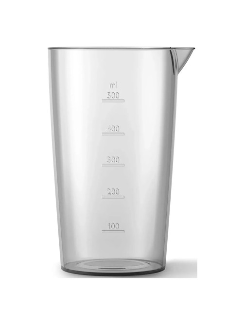 Блендер погружной PHILIPS HR2534/00, 650 Вт, 1 скорость, 1 насадка, стакан, белый