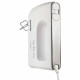 Миксер GORENJE M460CDC, 400 Вт, 5 скоростей, 2 венчика, 2 крюка для теста, белый, 7356