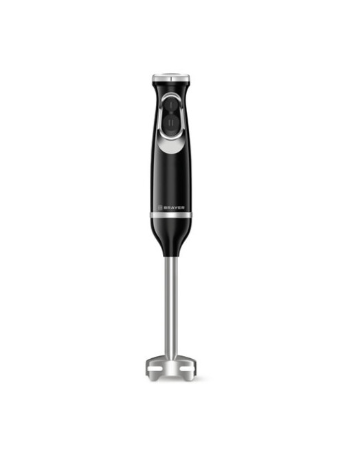 Блендер погружной BRAYER BR1249, 800 Вт, 2 скорости, 1 насадка, черный