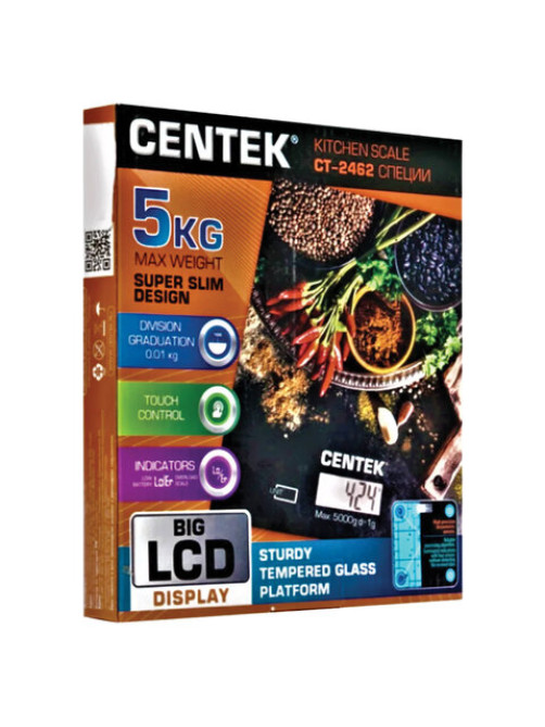 Весы кухонные CENTEK CT-2462 