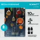 Весы кухонные SCARLETT SC-KS57P68, электронный дисплей, max вес 10 кг, тарокомпенсация, стекло